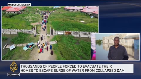 Nigeria flooding: Dam collapse sends water surging into Maiduguri