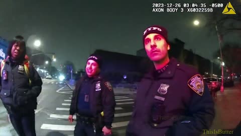 Body cam footage shows NYPD officers rescue man on subway tracks