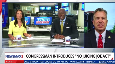 Rep. Ogles Joins Newsmax To Discuss His "No Juicing Joe Act"