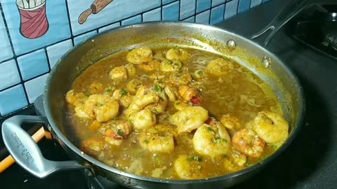 Garlic Shrimp Pasta