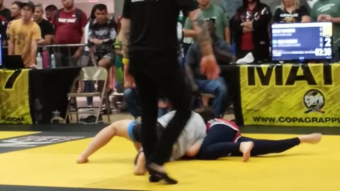 Girl Grapples Girl