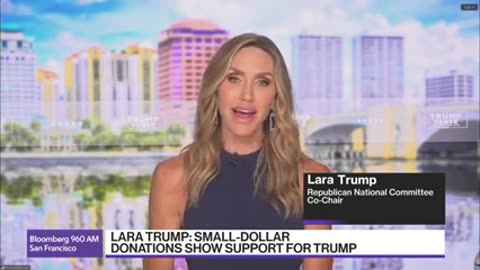 Lara Trump Says Margins Have Tightened in Must-Win Pennsylvania