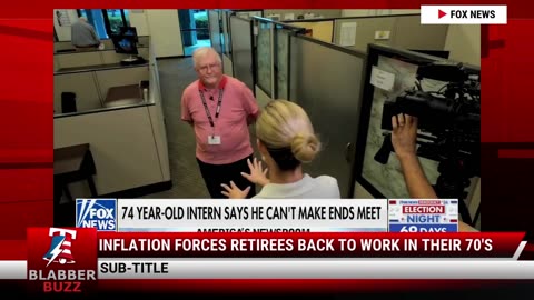 Inflation Forces Retirees Back To Work In Their 70's