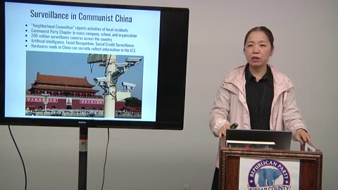 DR. Wen Chen - The Chinese Communist Party’s Infiltration into the U.S.