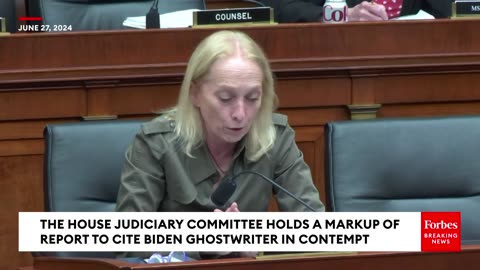 'A Waste Of The American People's Time'- Dem Lawmaker Slams GOP's 'Sham' Biden Ghostwriter Hearing