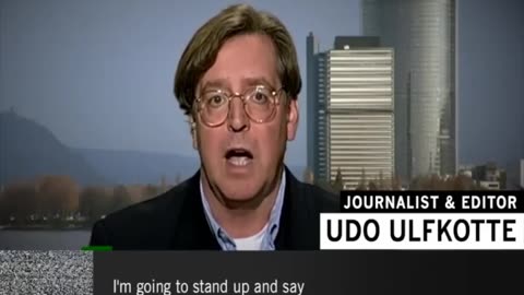 Journalist Udo Ulfkotte Was Paid By The CIA To Lie To The Public