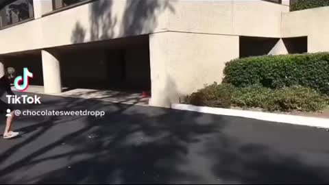 How did this guy flip on a wall over a car