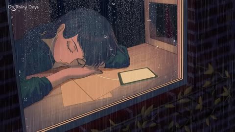 [Deep Sleep] Stop Overthinking - Slow Down An Overactive Mind - Calm Down And Relax | Rainy Day