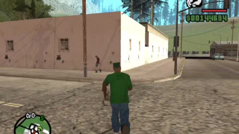 GTA: San Andreas - Interesting observation - A building without doors