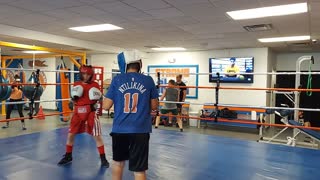 Joey sparring Tino 7/14/21