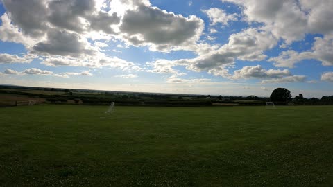 Time lapse of a cloudy n sunny cumbrian sky