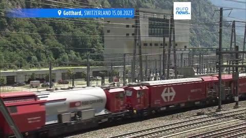 Gotthard rail tunnel linking Switzerland and Italy reopens on Monday year after crash