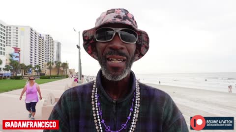 "What does the American flag mean to you?" (Daytona Beach, FL)