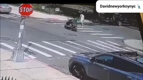 Man Shot By Illegal Immigrant on scooter in back Brooklyn