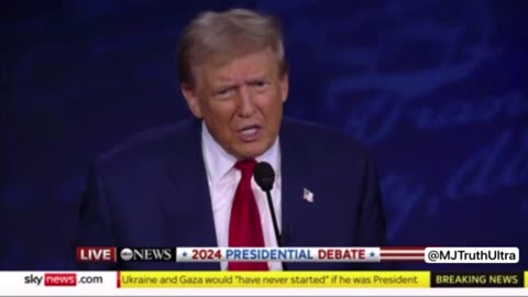 Trump Ends The Debate With LEGENDARY Closing Statement