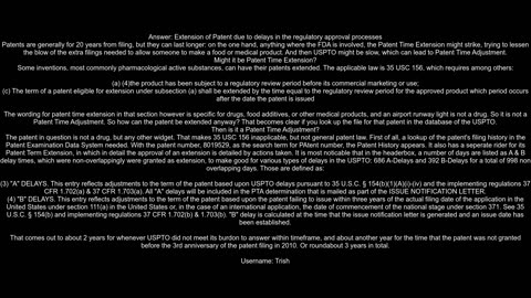 How to calculate patent expiration date