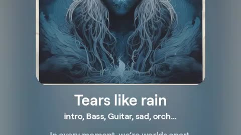 Tears Like Rain