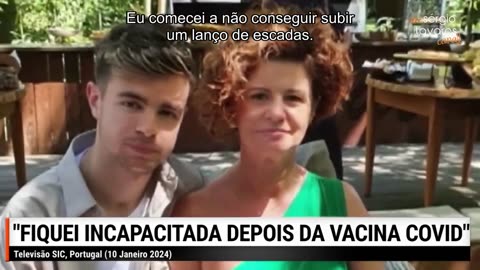 "Fiquei incapacitada depois da v@cin@"