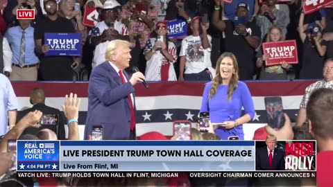 Trump Live in Flint, MI