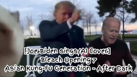 [Joe Biden sings/AI Cover] Bleach Opening 7 Asian Kung Fu Generation - After Dark