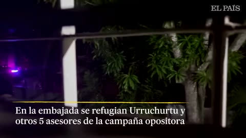 VENEZUELA | La embajada argentina, rodeada por autoridades, con opositores venezolanos refugiados