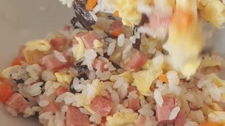 Japanese Style Fried Rice. 3 minutes cooking. Perfect Fried Rice Recipe 🍚 🔥 #friedrice #cooking #how