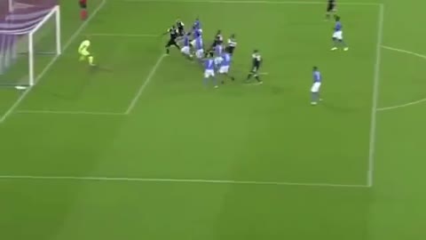 Football. Napoli - Besiktas. Offside or no?