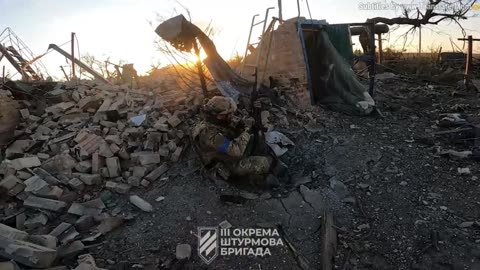 The liberation of Andriivka - Assault group 'Myron' working, Armed Forces of Ukraine