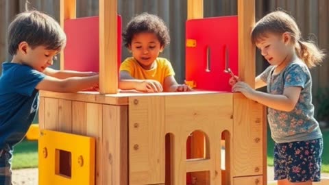 Kids Create a DIY Pet Playground