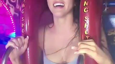 OMG___ Wait for End_ The secret is OUT_ Slingshot Ride Girl Reaction