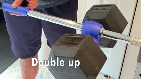 Ever Try This With Your #Dumbbells? (EASY) Expand your #homegym w/o + large equipment- Dualbell