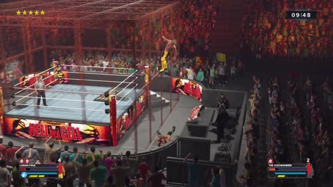 My Second Attempt at Beating Logan Paul - WWE 2K23 AI vs AI