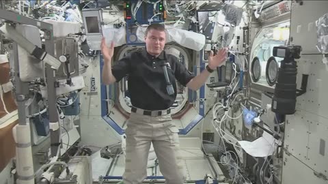 Space Station Astronaut Discusses Life in Space