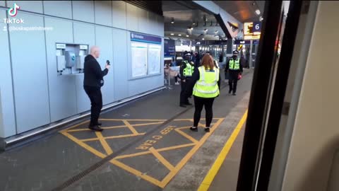 Female police officer unhappy with me filming her