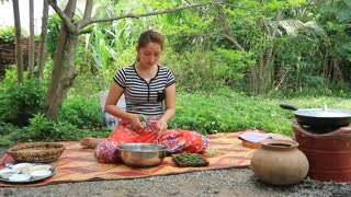 Yummy Mussel Stir Fry with Young Green Pepper - Mussel Stir fry - Cooking