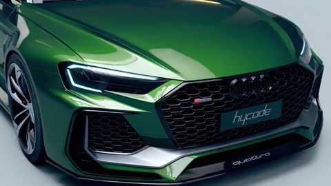 The 2023 Audi -RS8 Green