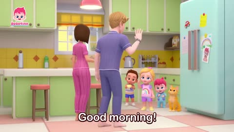 Good Morning ☀️ Let's Feed Boo 😻 _ EP104 _ Bebefinn Best Songs and Nursery Rhym