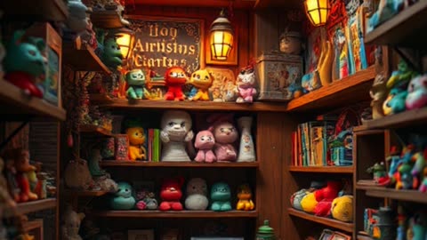 The Toy Shop That Comes Alive at Night