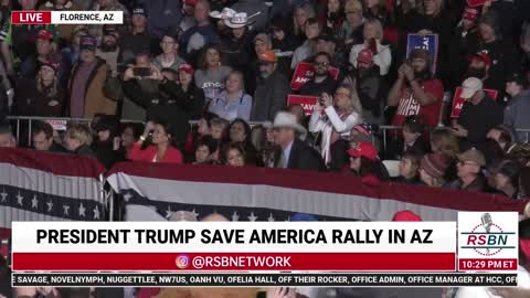 Trump praises AZ Secretary of State Candidate Mark Finchem: "Tough, smart, and loves our country!"