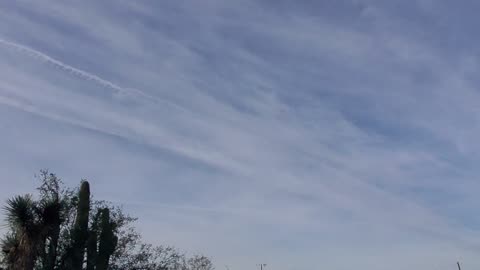 More Transpac - N925PA and CHEMTRAILS over Morristown AZ - Dec 10th 2018