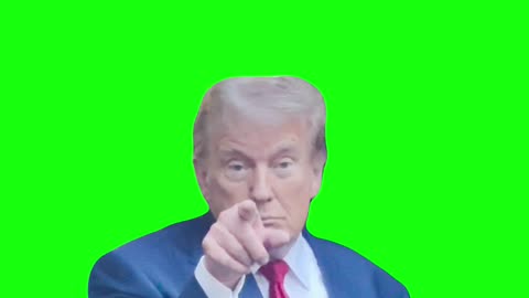 Trump Watching Me | Green Screen