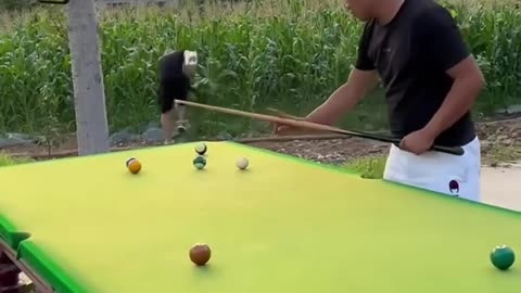 Funny Video Billiards million views