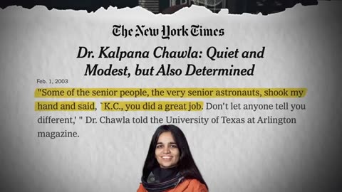 Kalpana Chawla | Mystery of NASA Columbia Space Disaster