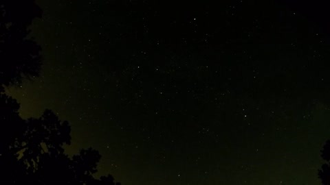 Post Perseids meteor Shower 2018 Timelapse