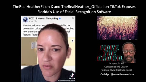 TheRealHeatherFL on X Exposes Florida's Use of Facial Recognition Software