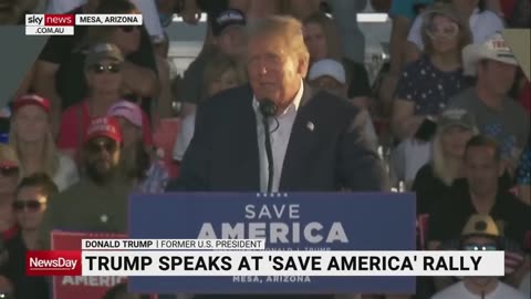 Trump on Biden - "He's totally shot" - Trump Comms