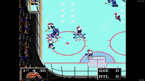 NHL '94 Sega Super Liga Playoff Round 1 G2 - kidswasted (QUE) at Len the Lengend (MON)