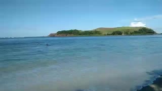 Hanging out in the beach