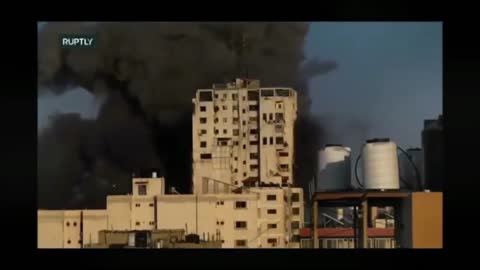 Scenes Very Close To The Bombing Of Gaza City