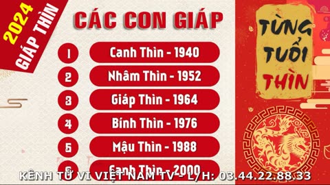 Tử vi ngày mới, Thứ Tư (10-04-2024) của 12 con giáp, chuẩn xác nhất (Bản Full )